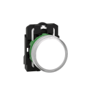 Schneider Electric - Harmony XB5 - voyant lumineux DEL - Ø22 - blanc - 230V - vis étrier