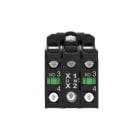 Schneider Electric - Harmony - Bouton poussour lumineux, verte, 24v