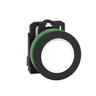 Schneider Electric - Harmony XB5 - voyant lumineux DEL - flush - blanc - 24V - vis étrier