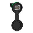 Schneider Electric - Harmony XB5 - prise RJ45 - cache souple de protection - diam 22 - IP 65/67