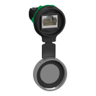 Schneider Electric - Harmony XB5 - prise RJ45 - cache protection métal - diam 22 - IP 65/66/67/69