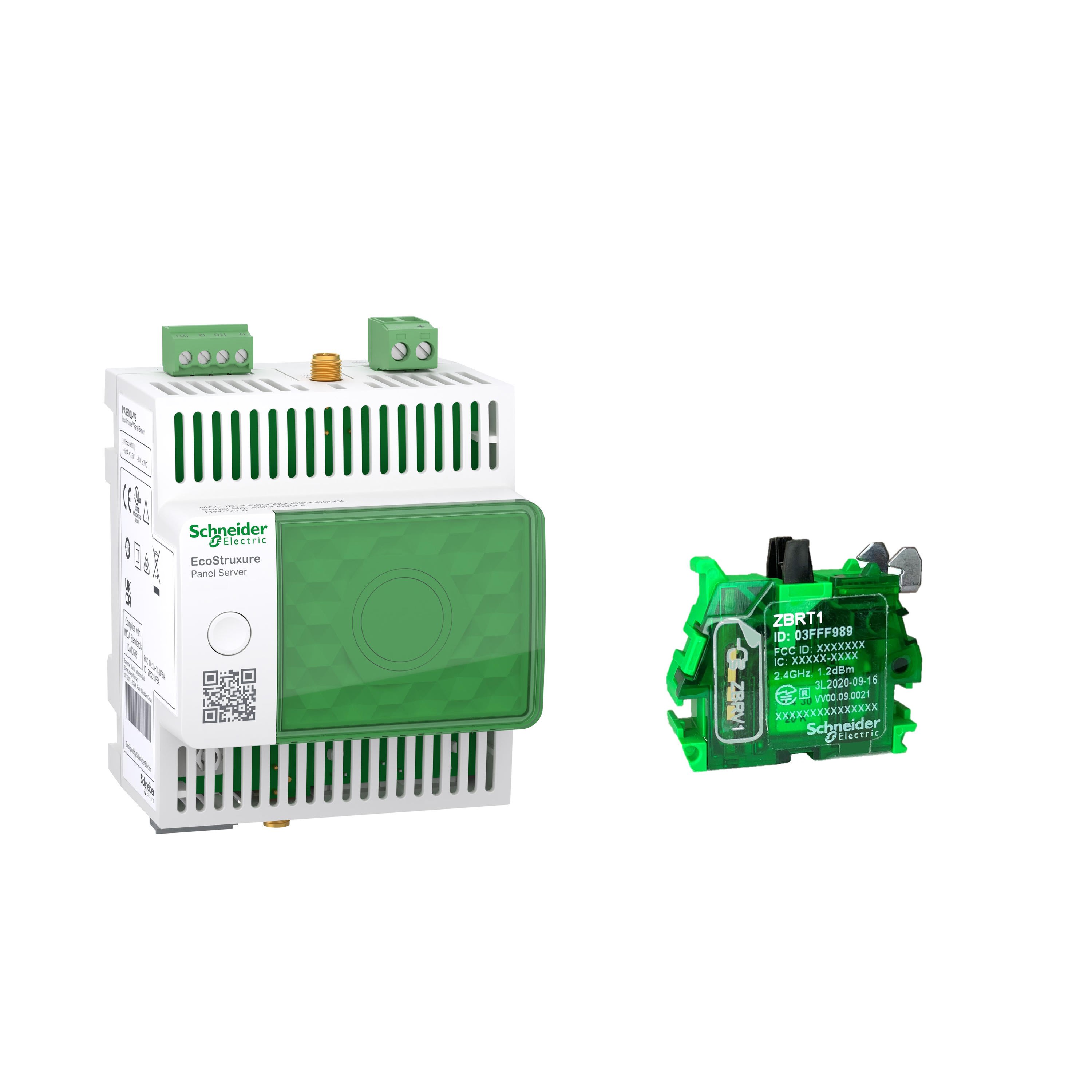 Schneider Electric - Harmony XB5R - Pack incluant PAS600L - 1 émetteur ZBRT1 - un ZBRZ1