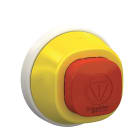 Schneider Electric - Harmony XB5 - tete bouton arret d'urgence - pousser tourner - rouge