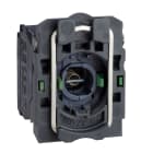 Schneider Electric - Harmony XB5 - corps bouton poussoir lumineux BA9s - 2F - 250V max - vis étrier