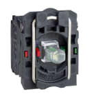 Schneider Electric - Harmony corps de bouton lumineux - Ø22 - LED Universelle intégrée 1O+1F