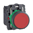 Schneider Electric - Harmony XB5 - bouton poussoir à impulsion - Ø22 - 1O+1F - vis étrier