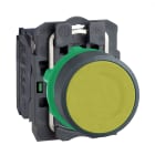 Schneider Electric - Harmony XB5 - bouton poussoir à impulsion - Ø22 - jaune - 1F - vis étrier
