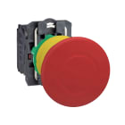 Schneider Electric - Harmony - bouton poussoir arrêt d'urgence XB5 - Ø 22mm - rouge - pousser/tirer