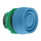 Schneider Electric - Harmony - tête de bouton poussoir+capuchon IP66 - Ø22 - bleu