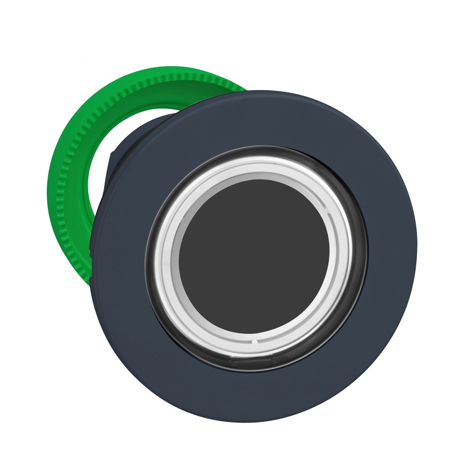 Schneider Electric - Harmony XB5 - tête bouton poussoir lum DEL - flush - anneau - blanc