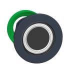 Schneider Electric - Harmony XB5 - tête bouton poussoir lum DEL - flush - anneau - blanc