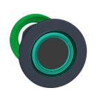 Schneider Electric - Harmony XB5 - tête bouton poussoir lum DEL - flush - anneau - vert