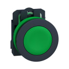 Schneider Electric - Harmony XB5 - bouton poussoir à impulsion - flush - vert - 1F - vis étrier