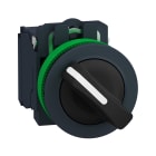 Schneider Electric - Harmony XB5 - bouton tournant à manette - flush - 2 pos fix - noir - 1F