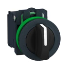 Schneider Electric - Harmony XB5 - bouton tournant à manette - flush - 3 pos rap C - noir - 2F