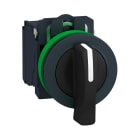 Schneider Electric - Harmony XB5 - bouton tournant à crosse - flush - 3 pos fix - noir - 2F