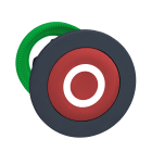 Schneider Electric - Harmony XB5 - tête bouton poussoir à impulsion - flush - marqué - rouge