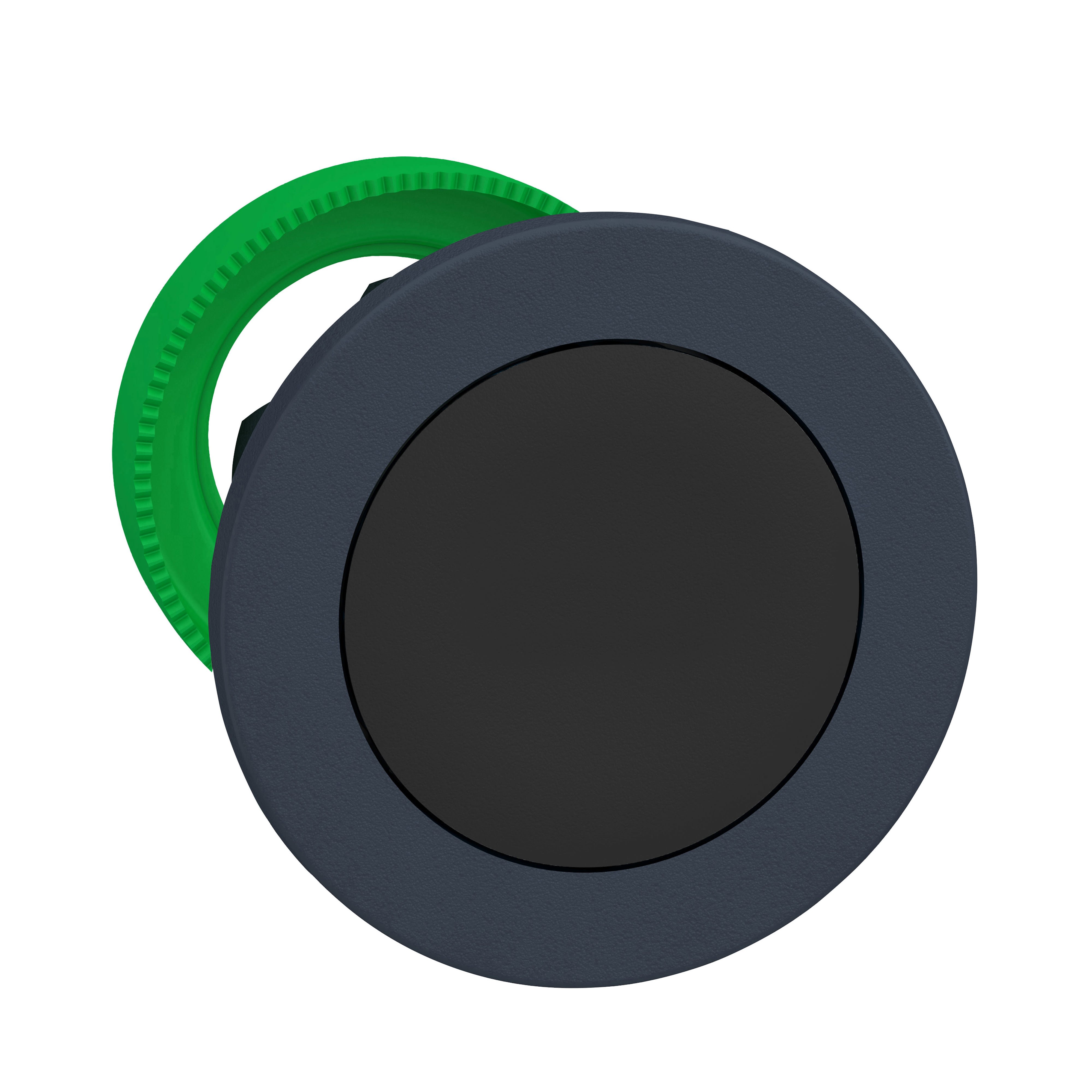 Schneider Electric - Harmony XB5 - tête bouton pousser-pousser - flush - noir