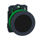 Schneider Electric - Harmony XB5 - bouton poussoir à impulsion - flush - noir - 1F - vis étrier