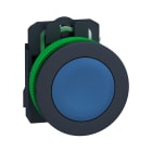 Schneider Electric - Harmony XB5 - bouton poussoir à impulsion - flush - bleu - 1F - vis étrier