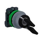 Schneider Electric - Harmony XB5 - bouton tourn clé455 - Ø22 - col flush grise - 2 pos - retr GD - 1F