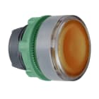 Schneider Electric - Harmony XB5 - tête bouton poussoir lumineux - Ø22 - col grise - jaune