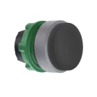 Schneider Electric - Harmony XB5 - tête bouton poussoir - Ø22 - col grise - dépassant - noir