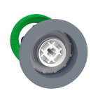 Schneider Electric - Harmony XB5 - tete bouton poussoir - D22 - col flush grise - sans caps