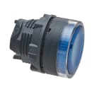 Schneider Electric - Harmony XB5 - tête bouton poussoir lumineux BA9s - Ø22 - bleu