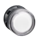 Schneider Electric - Harmony XB5 - tête bouton poussoir lumineux BA9s - Ø22 - blanc