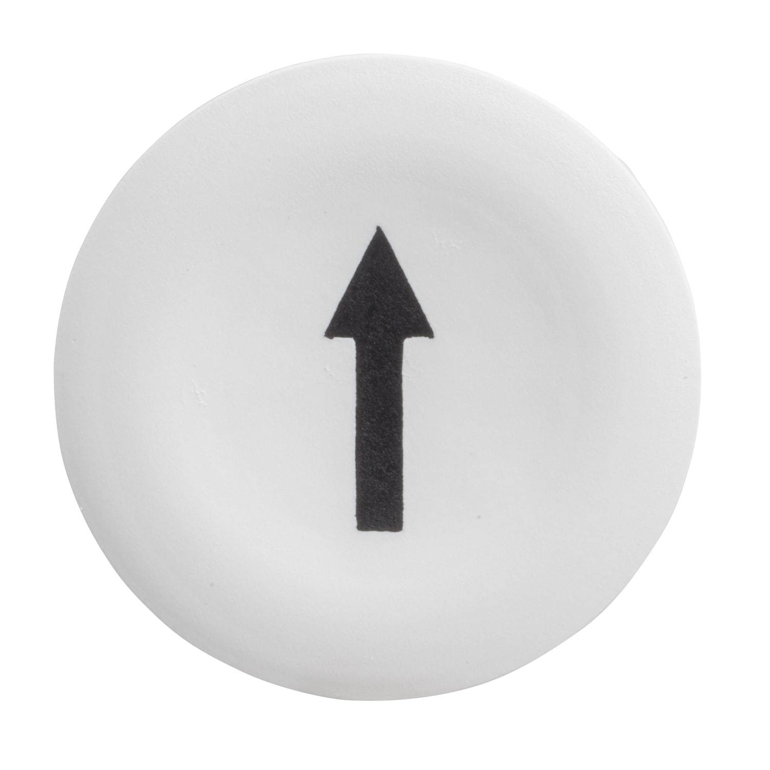 Schneider Electric - Harmony - capsule fleche - bouton poussoir - noir fleche - fond blanc