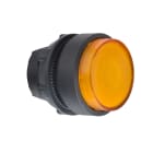 Schneider Electric - Harmony XB5 - tete bouton poussoir lumineux DEL - D22 - depassant - orange