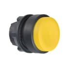 Schneider Electric - Harmony XB5 - tête bouton poussoir à impulsion - Ø22 - dépassant - jaune