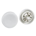Schneider Electric - Harmony cabochon lisse - blanc pour poussoir rond Ø22