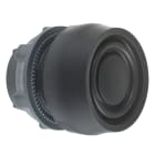 Schneider Electric - Harmony tête de bouton poussoir + capuchon IP66 - Ø22 - noire