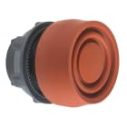 Schneider Electric - Harmony tête de bouton poussoir + capuchon IP66 - Ø22 - rouge