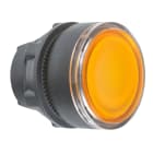 Schneider Electric - Harmony XB5 - tête bouton poussoir lumineux BA9s - Ø22 - orange