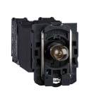 Schneider Electric - Harmony XB5 - corps bouton poussoir lumineux DEL - rouge - 1O+1F - 230VAC - vis