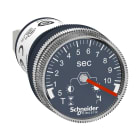 Schneider Electric - Harmony XB5 - temporisateur Ø22 sortie statique - fct A - 0,5s à 10s - 24V
