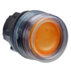 Schneider Electric - Harmony XB5 - tete bouton poussoir lumineux DEL - D22 - capuchonne - orange