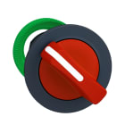 Schneider Electric - Harmony XB5 - tête bouton tournant manette - flush - 2 pos à rap. - rouge