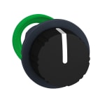 Schneider Electric - Harmony XB5 - tête bouton à molette - flush - 3 pos rap de D au C - noir