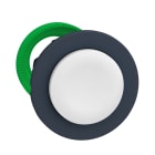 Schneider Electric - Harmony XB5 - tête bouton poussoir à impulsion - flush - dépassant - blanc