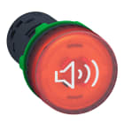 Schneider Electric - Harmony XB5 - buzzer lumineux - Ø22 - 90dB - rouge - 24V - racc bornier