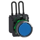 Schneider Electric - Harmony XB5 - voyant lumineux DEL - Ø22 - test lampe - bleu - 24V - vis étrier