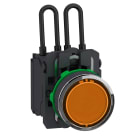 Schneider Electric - Harmony XB5 - voyant lumineux DEL - Ø22 - test lampe - orange - 24V - vis étrier