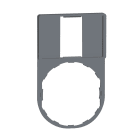 Schneider Electric - Harmony - porte étiquette plat 40x50 - ZBZ33 - personnalisé via configurateur