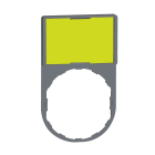 Schneider Electric - Harmony - porte-étiquette 30x50 - plastique gris - étiq 18x27 - vierge