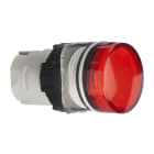 Schneider Electric - Harmony ZB6 - tête ronde pour voyant - Ø16mm - cabochon lisse - rouge