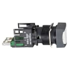 Schneider Electric - Harmony XB6 - bouton-poussoir - Ø16mm - à impulsion affleurant - 1F - blanc